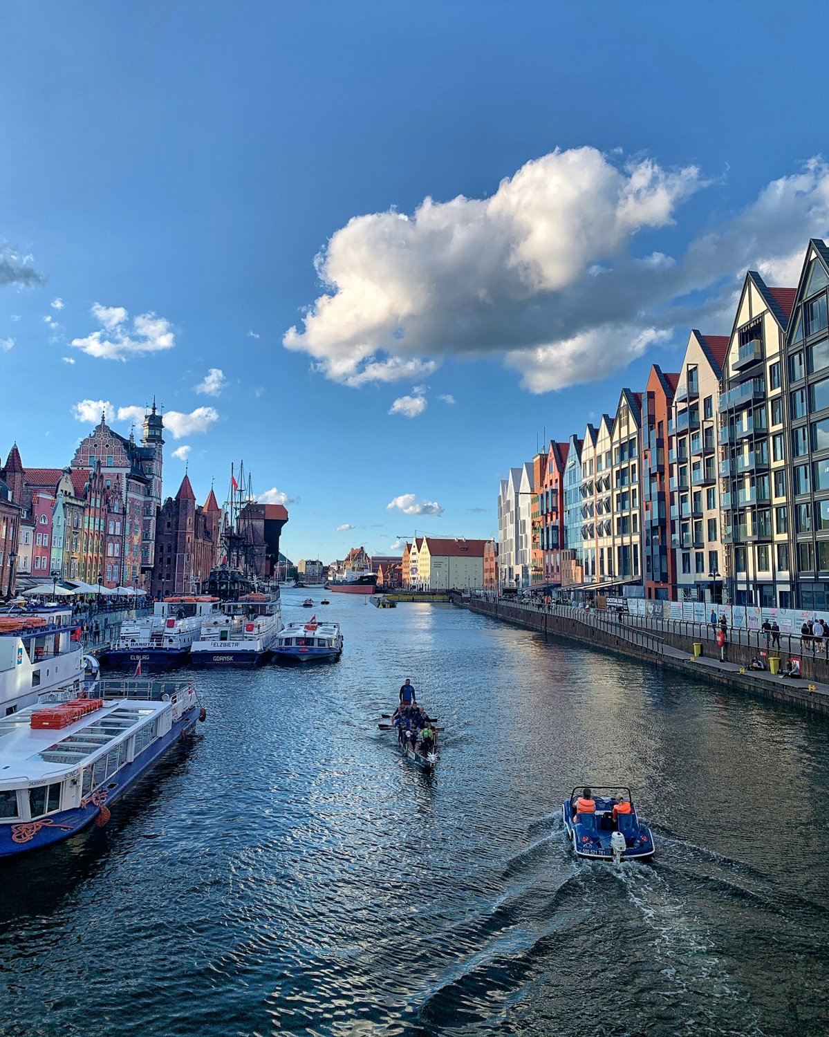 Gdańsk, nabrzeże Motławy